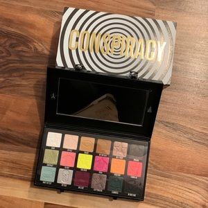 NEVER USED shane dawson x jeffree star conspiracy eyeshadow palette